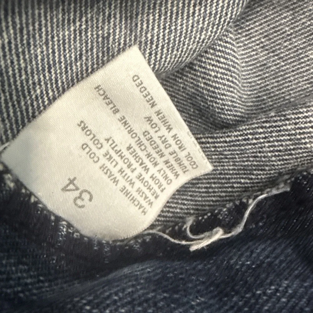 Vintage Y2K Nautica‎ Denim Baggy Jean Shorts Size 34 Carpenter Style